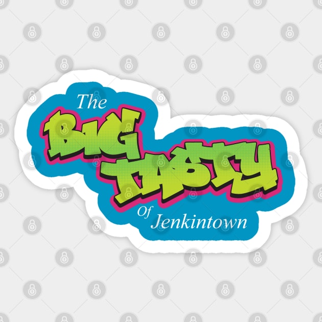 The Big Tasty of Jenkintown Sticker by ZombieMedia